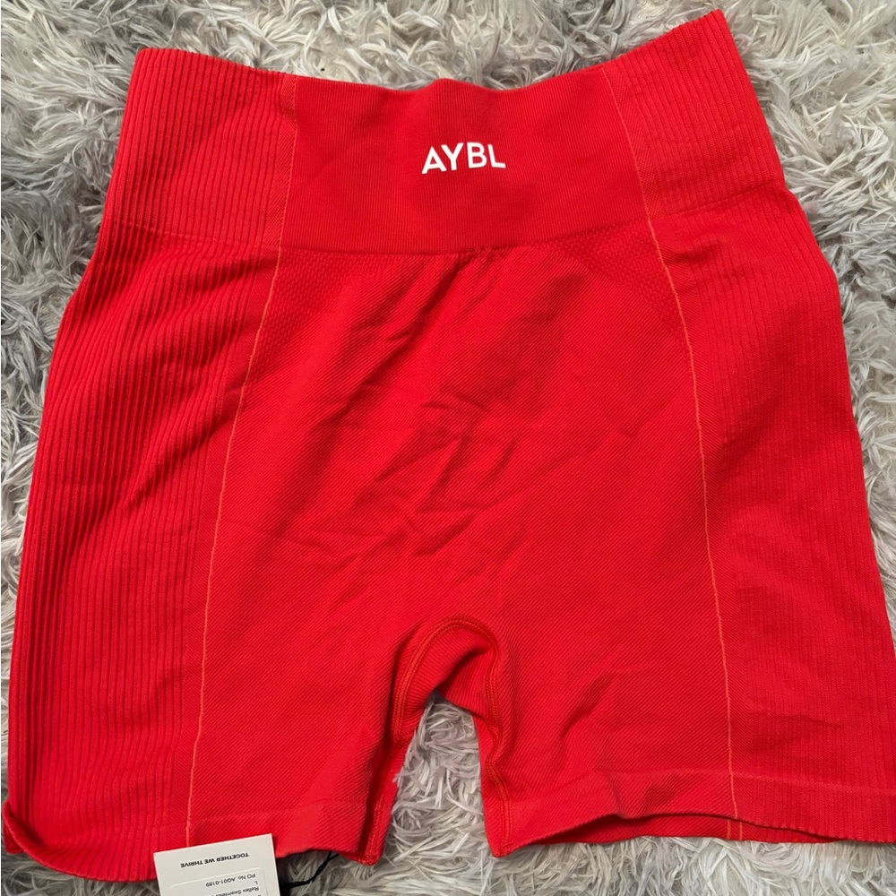 AYBL Women's Red Shorts